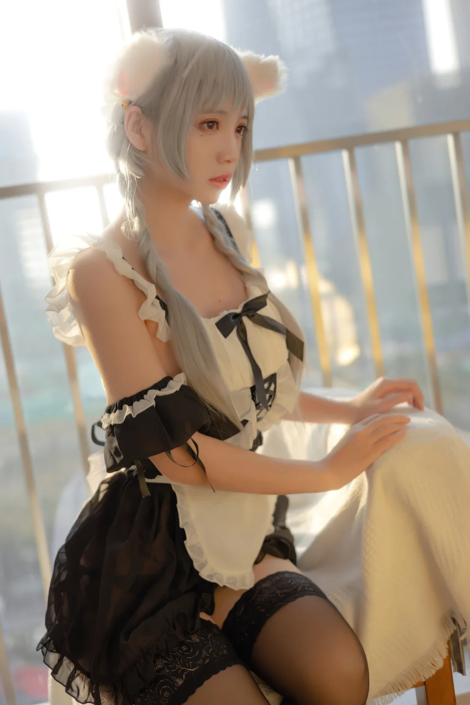 疯猫ss - No.163 夕女仆 [40P-265MB] tg@simisebaisi 【丝足阁】017.webp